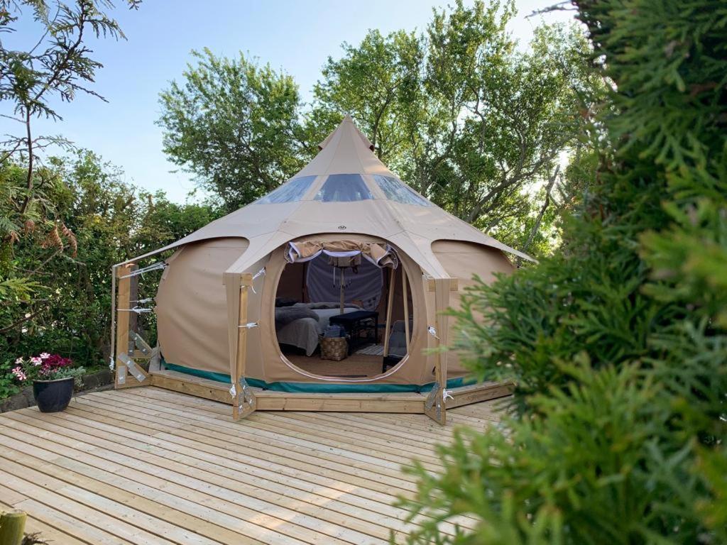 Romantik Luxus Glamping 2 Idestrup Exteriör bild